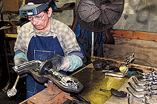 a worker handles an oscar